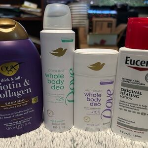 Dove Cooling Whole Body Anti-chafe OGX biotin personal care bundle All New